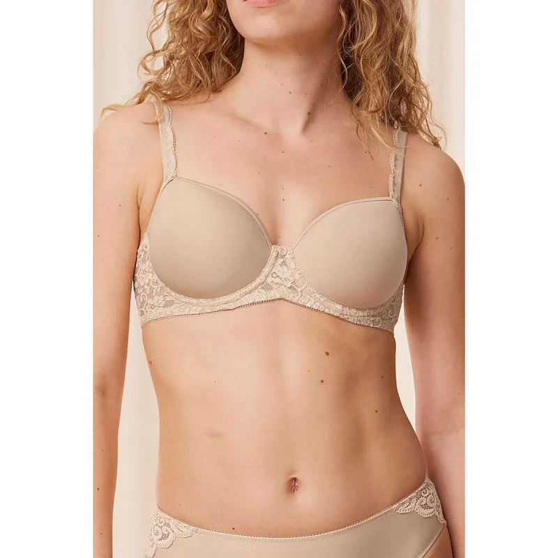 Soutien-gorge armatures léger respirant moderne ajustement naturel Amourette 10214770-0026