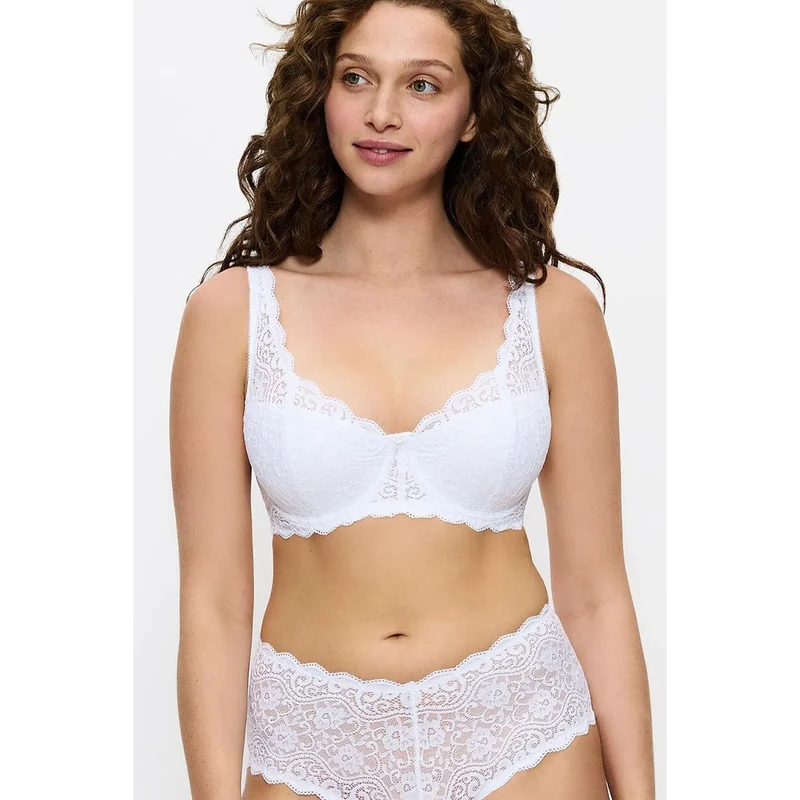 Soutien-gorge souple dentelle confort maintien parfait femmes Amourette Triumph