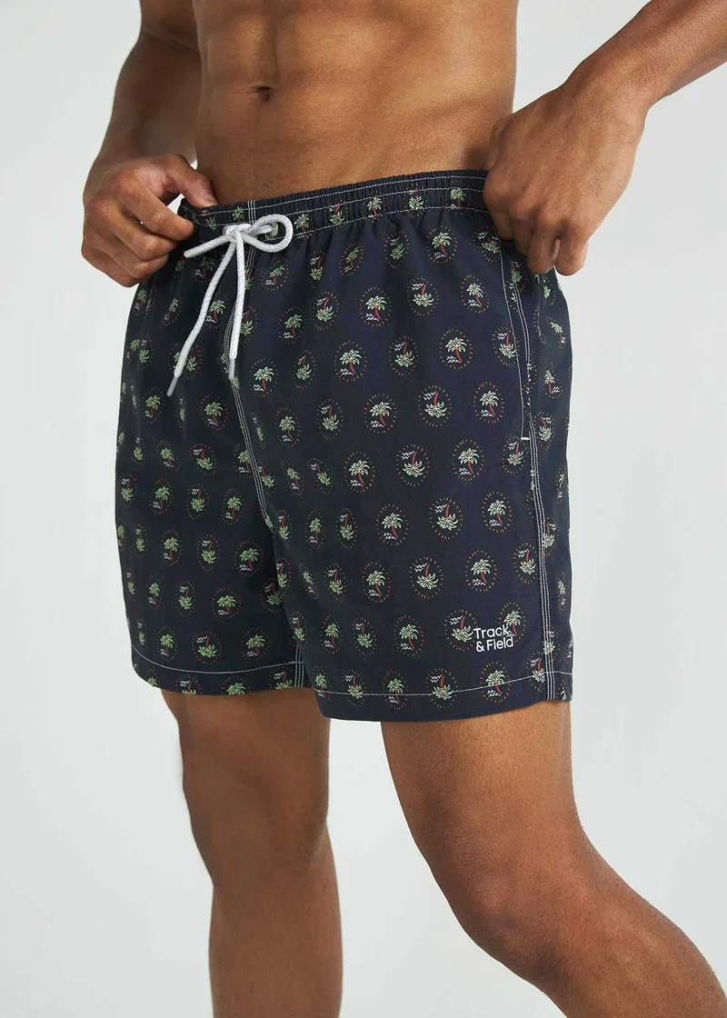 Calção Homem Beach Médio Estampado