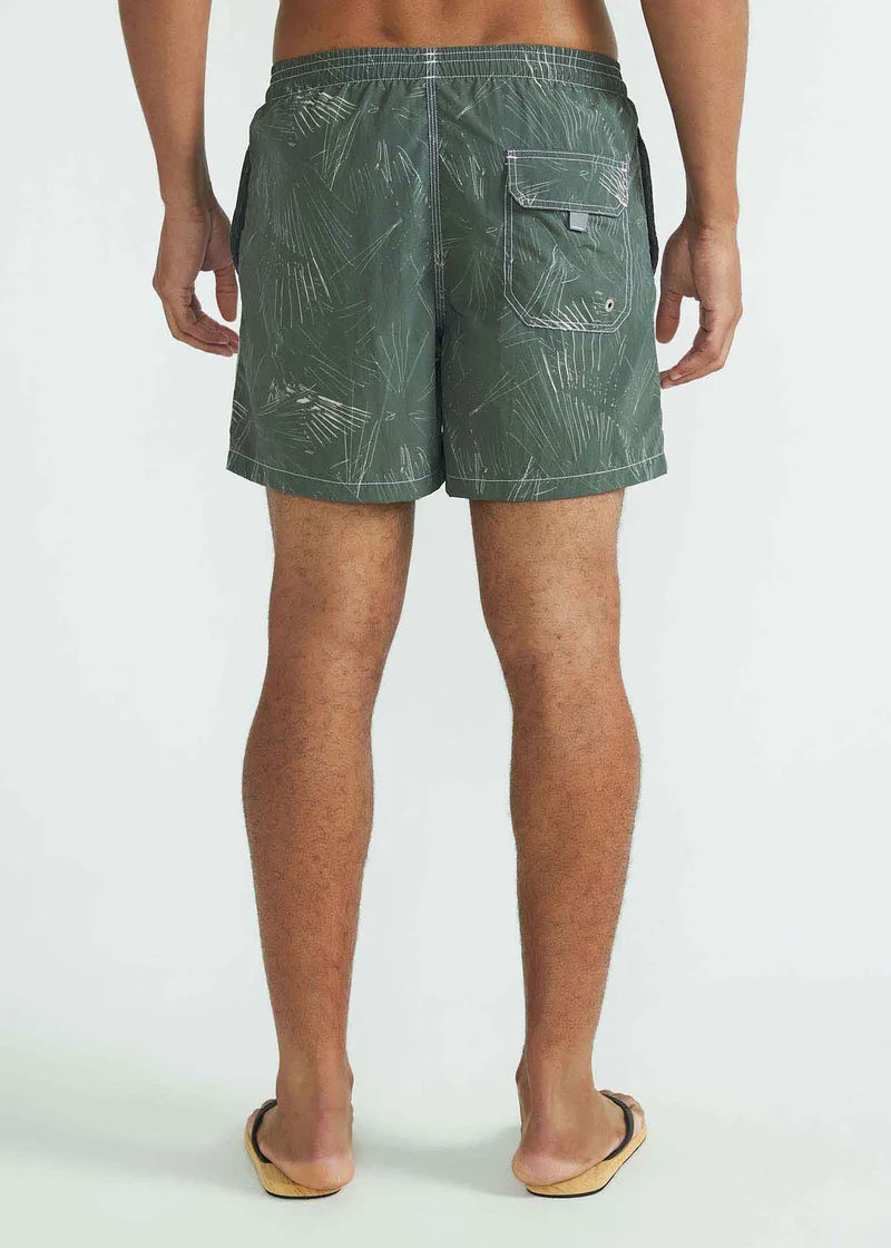 Calção Homem Beach Médio Estampado
