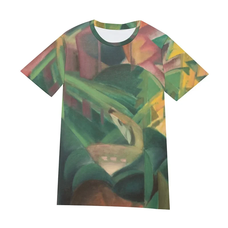Franz Marc's Deer in the monastery garden T-Shirt