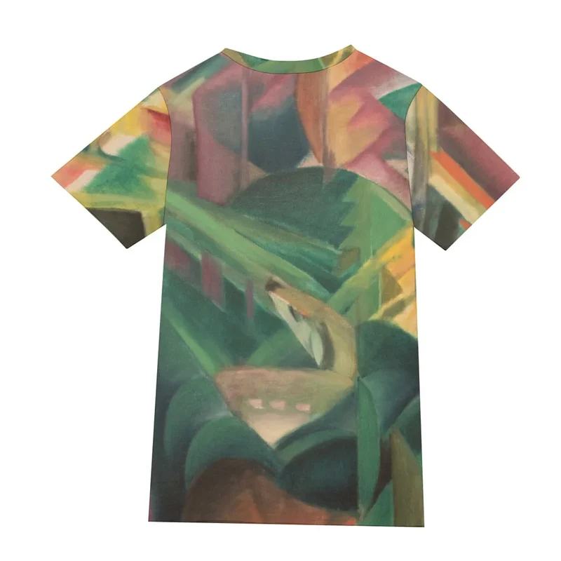 Franz Marc's Deer in the monastery garden T-Shirt