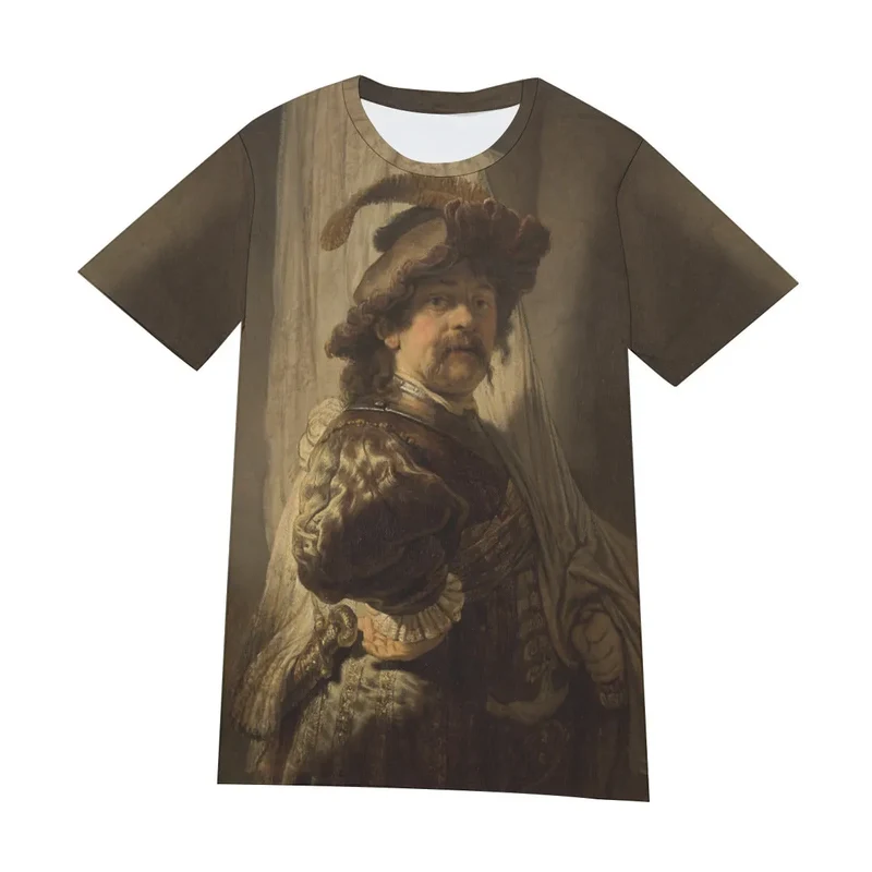 Rembrandt van Rijn's The Standard Bearer T-Shirt