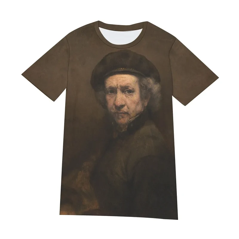 Rembrandt van Rijn's Self-Portrait T-Shirt