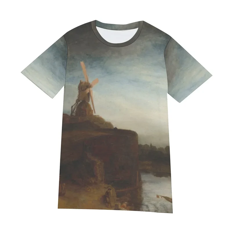 Rembrandt van Rijn's The Mill T-Shirt