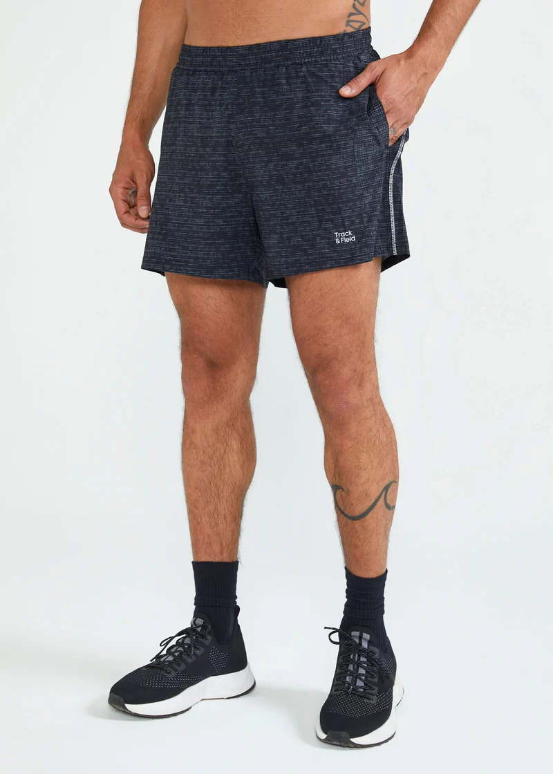 Calção Homem Curto Laser Estampado Traços