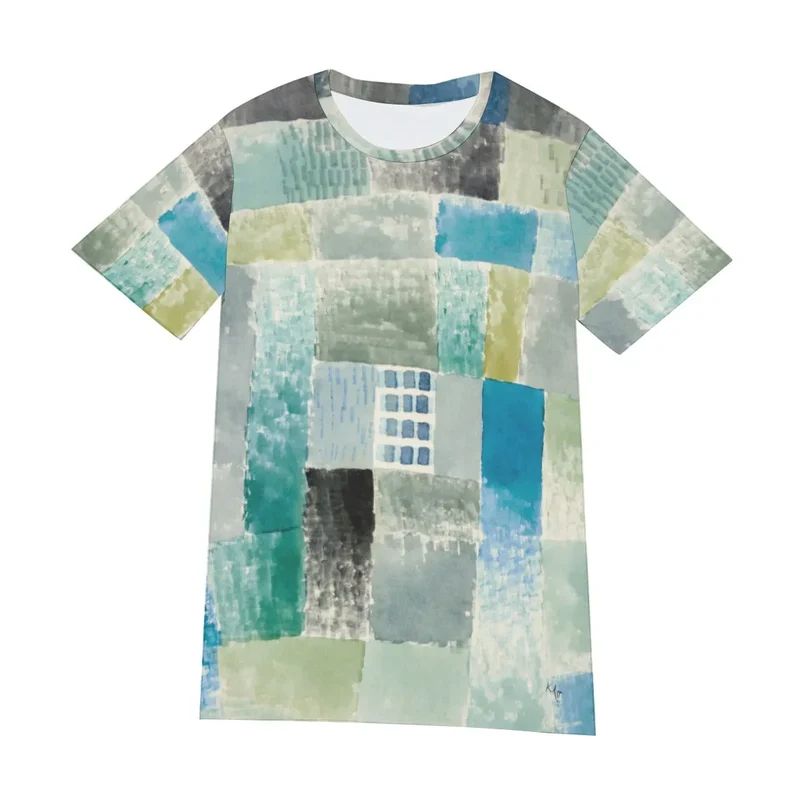 First House in a Settlement Paul Klee T-Shirt