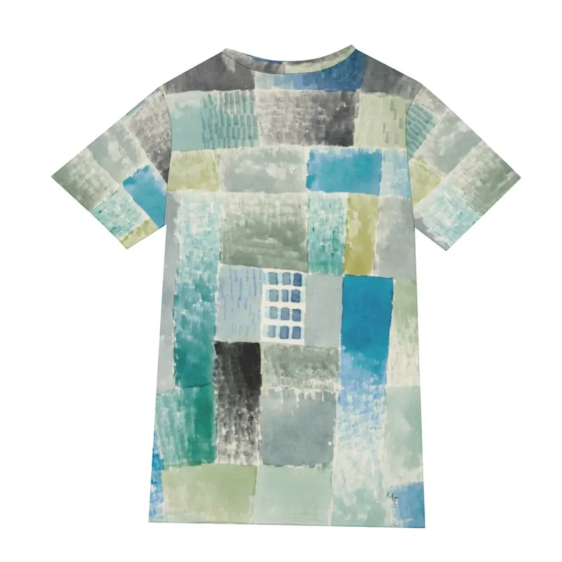 First House in a Settlement Paul Klee T-Shirt