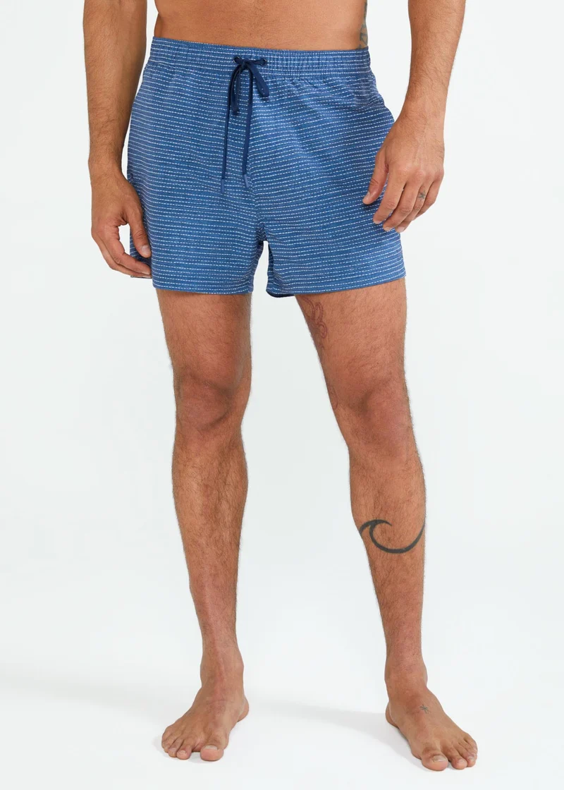 Calção Homem Curto Textura Estampado