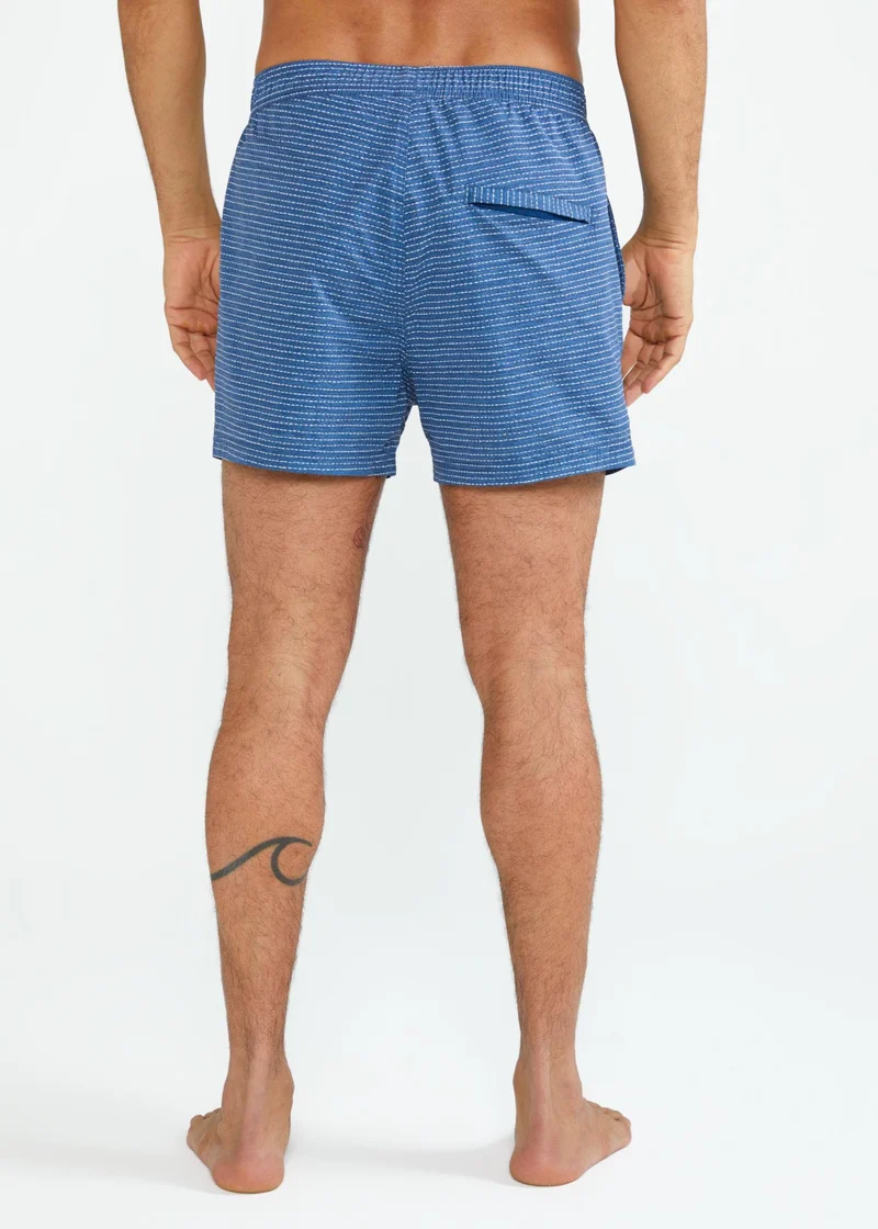 Calção Homem Curto Textura Estampado