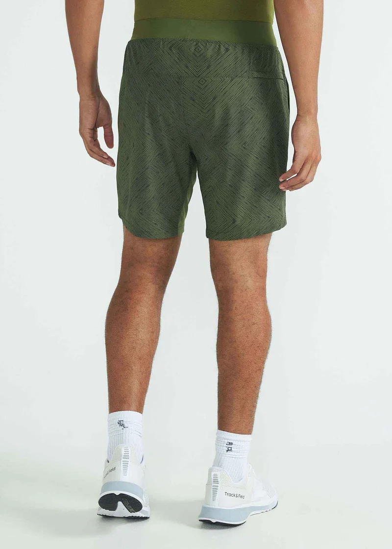 Calção Homem Médio Estampado