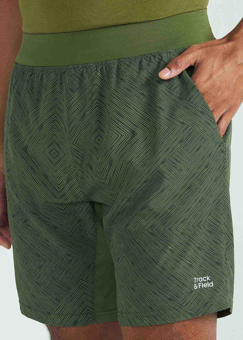 Calção Homem Médio Estampado