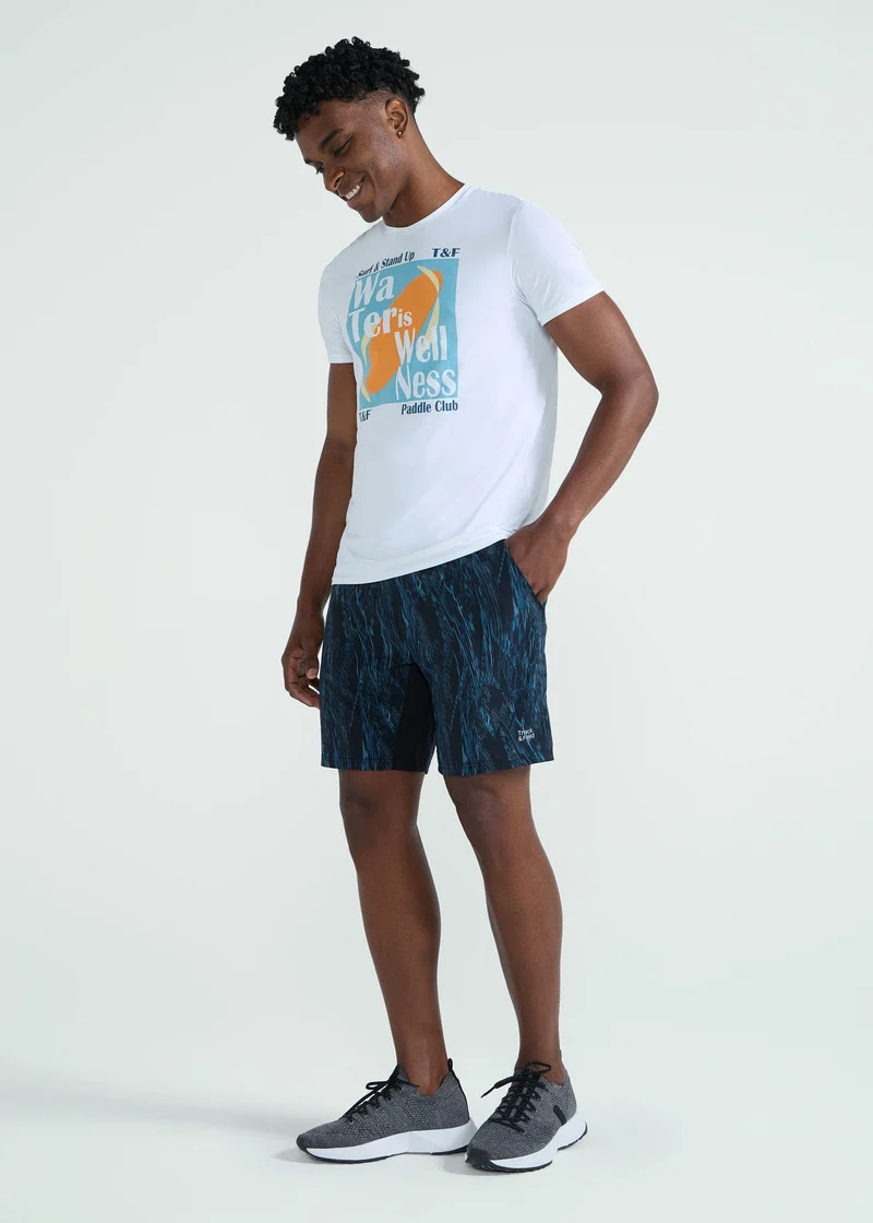 Calção Homem Médio Estampado