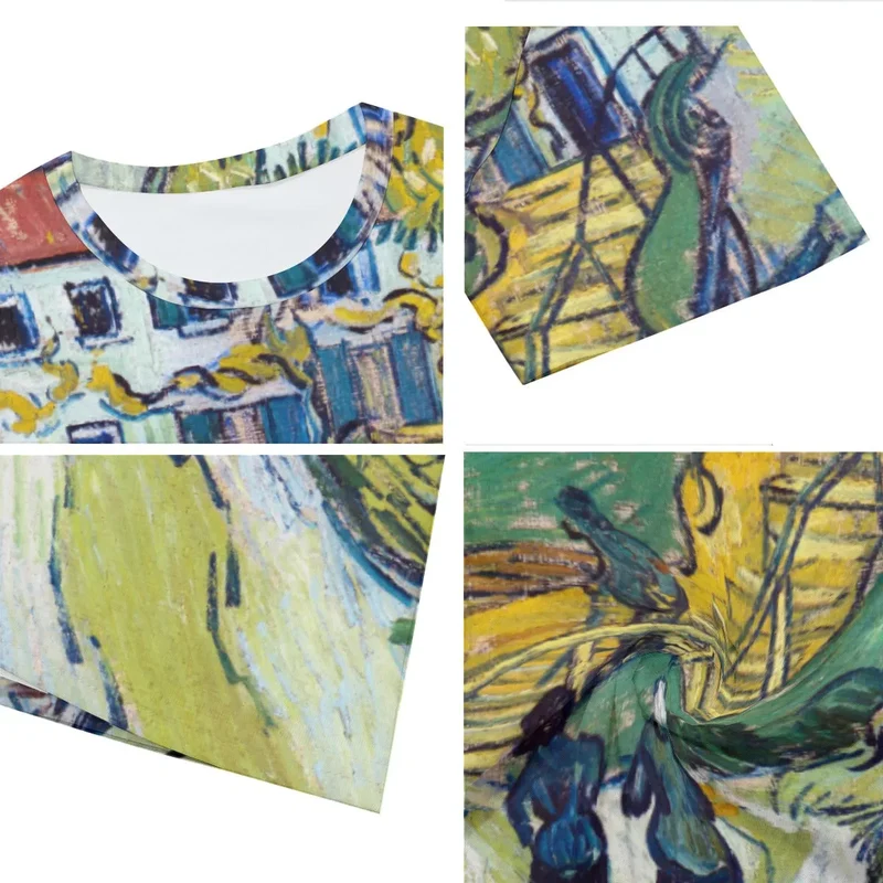 Stairway at Auvers Vincent van Gogh T-Shirt