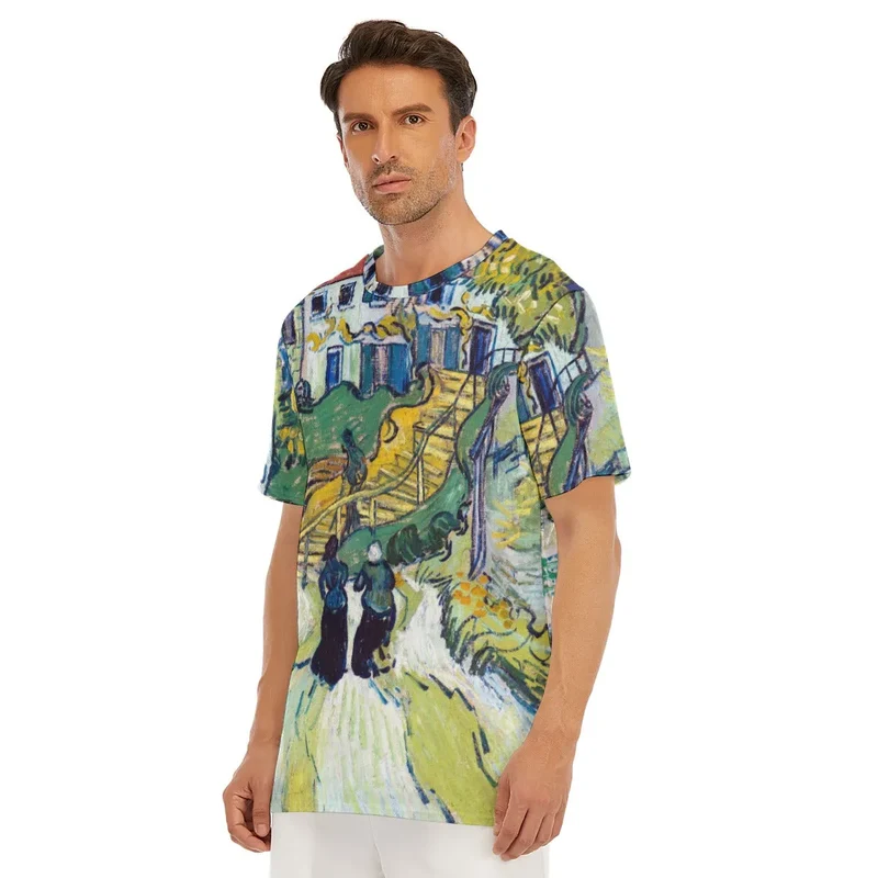 Stairway at Auvers Vincent van Gogh T-Shirt