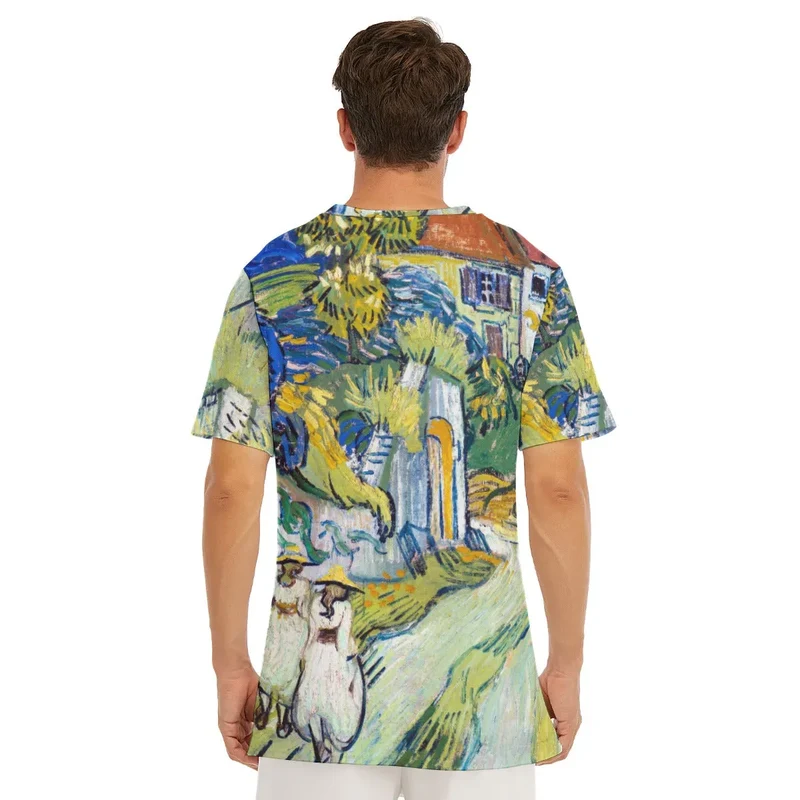 Stairway at Auvers Vincent van Gogh T-Shirt