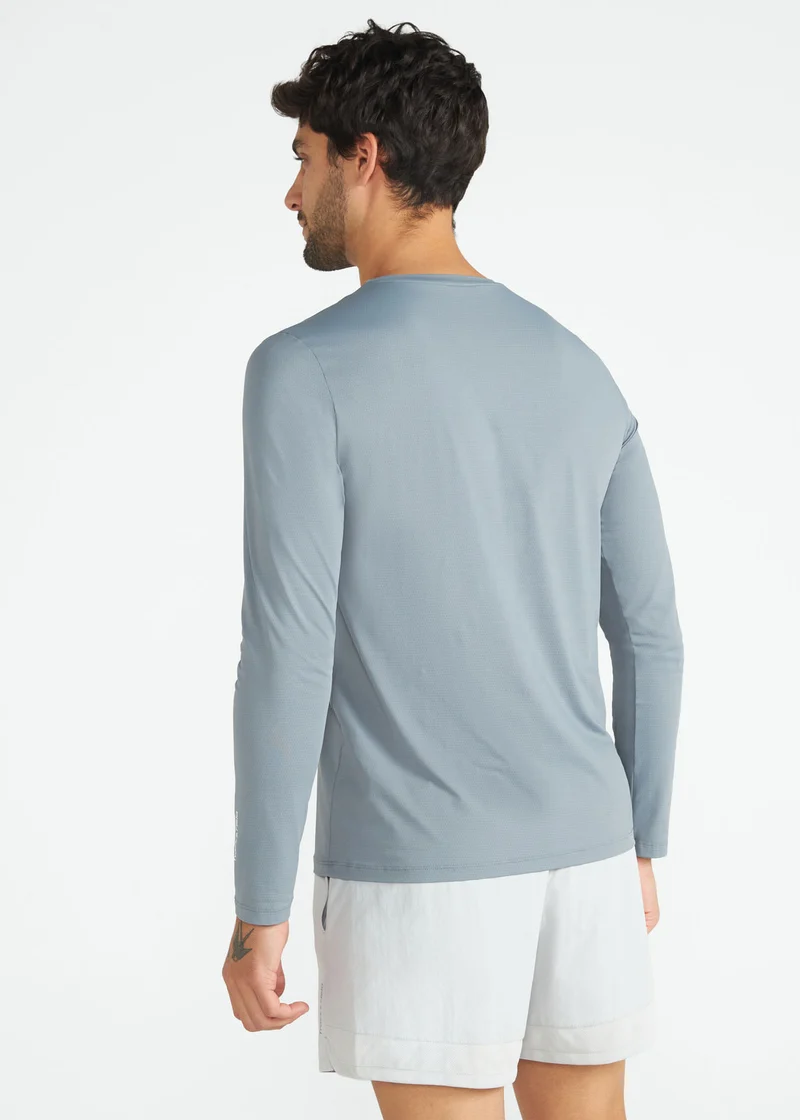 T-shirt Homem Manga Longa Uv Mesh