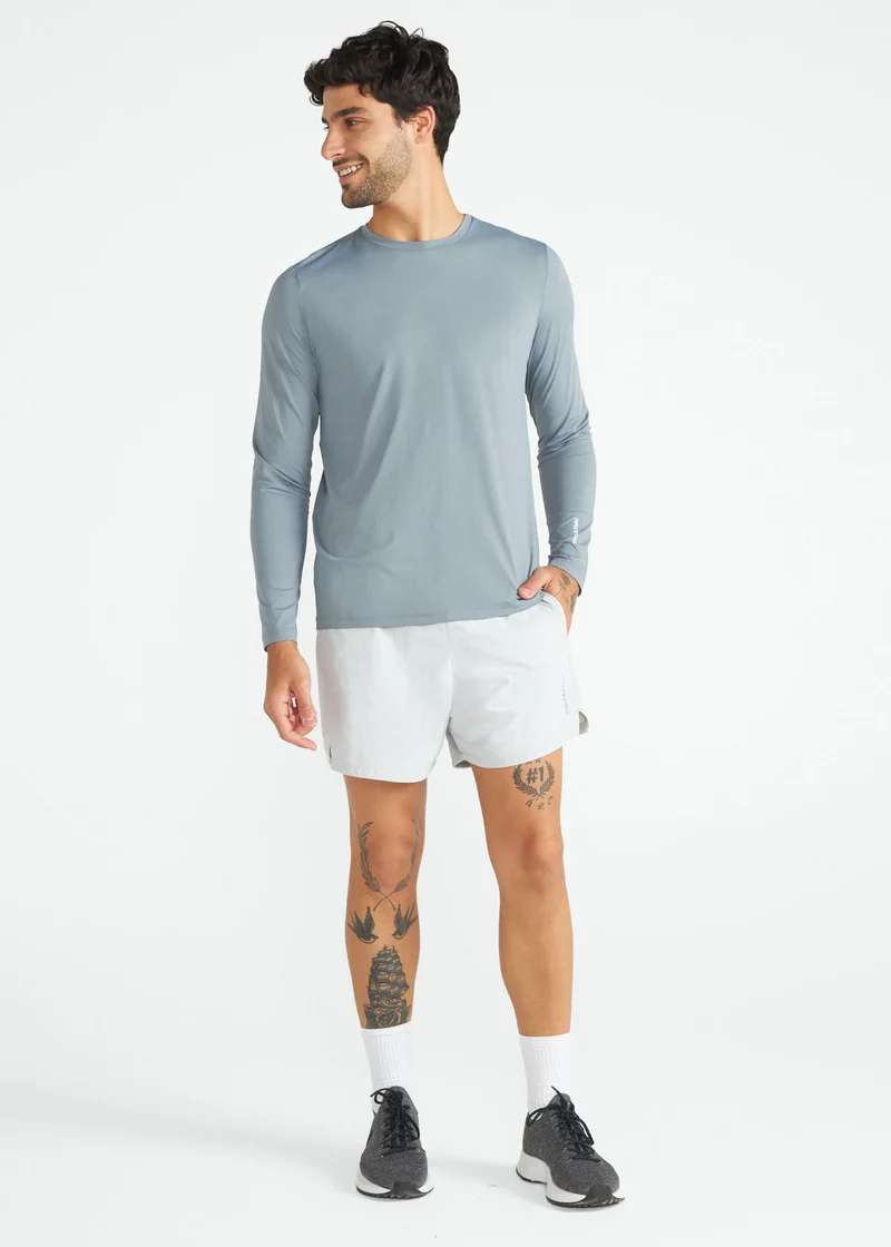 T-shirt Homem Manga Longa Uv Mesh