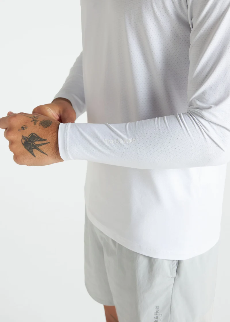 T-Shirt Homem Manga Longa Uv Mesh