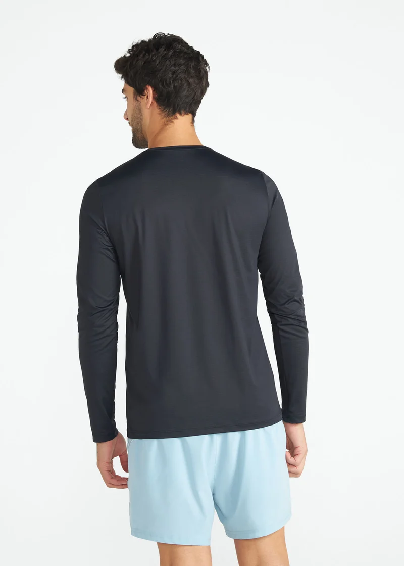 T-Shirt Homem Manga Longa Uv Mesh