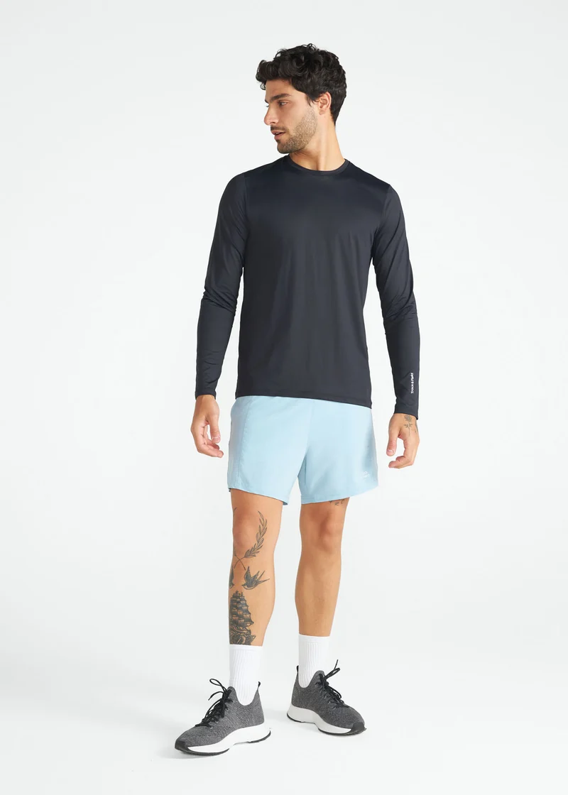 T-Shirt Homem Manga Longa Uv Mesh