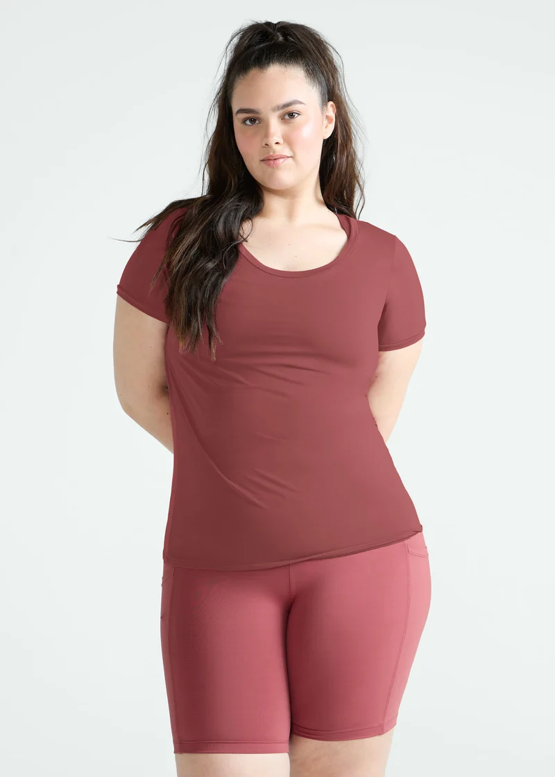 T-shirt Mulher Manga Curta Thermodry U