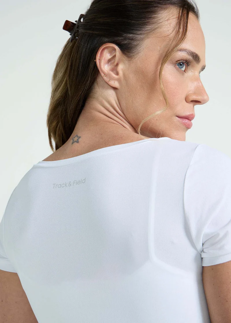 T-shirt Mulher Manga Curta Thermodry U