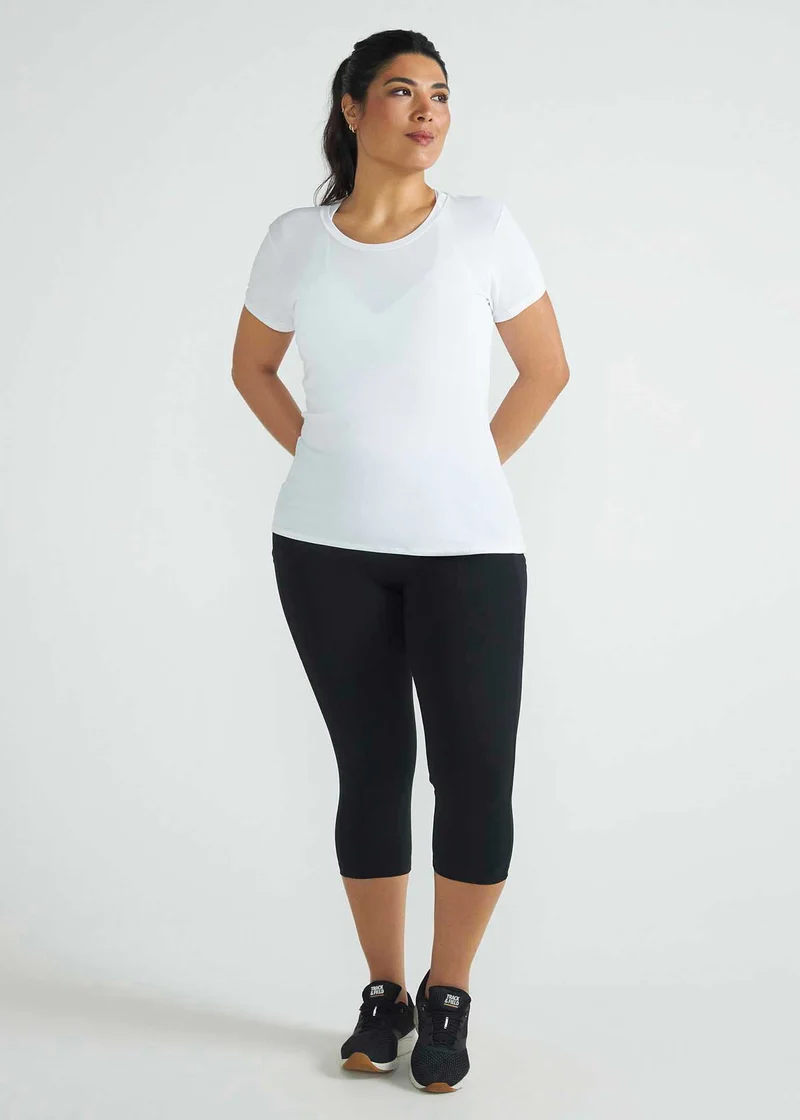 T-shirt Mulher Manga Curta Thermodry U