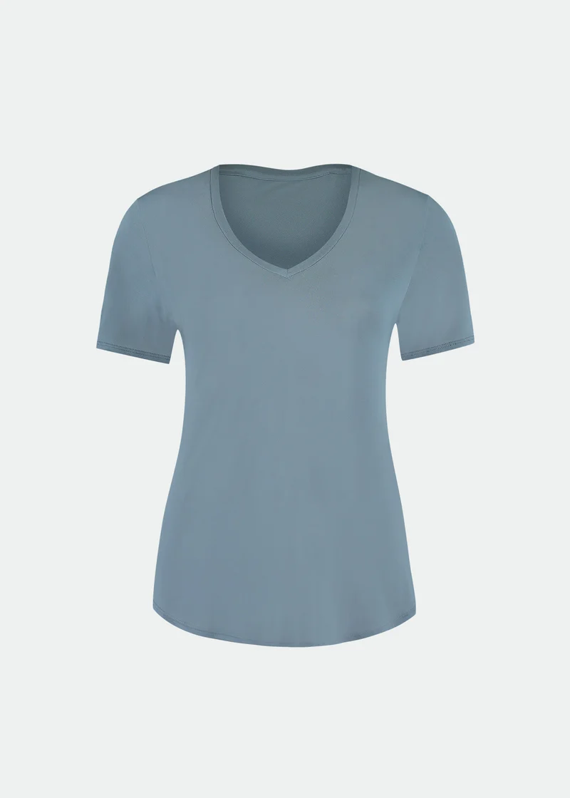 T-Shirt Mulher Manga Curta Thermodry v