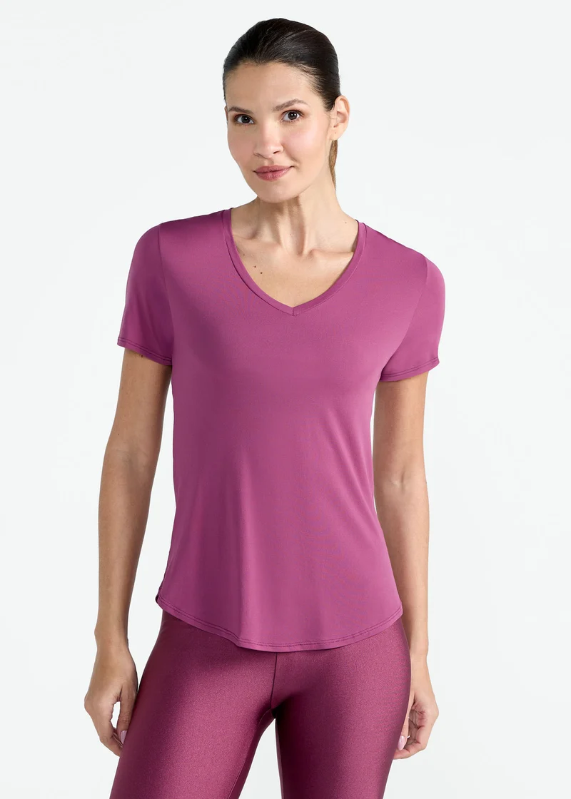 T-Shirt Mulher Manga Curta Thermodry v