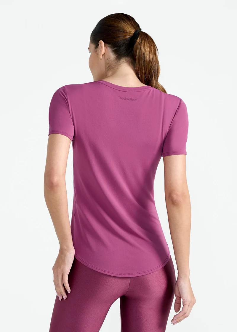 T-Shirt Mulher Manga Curta Thermodry v
