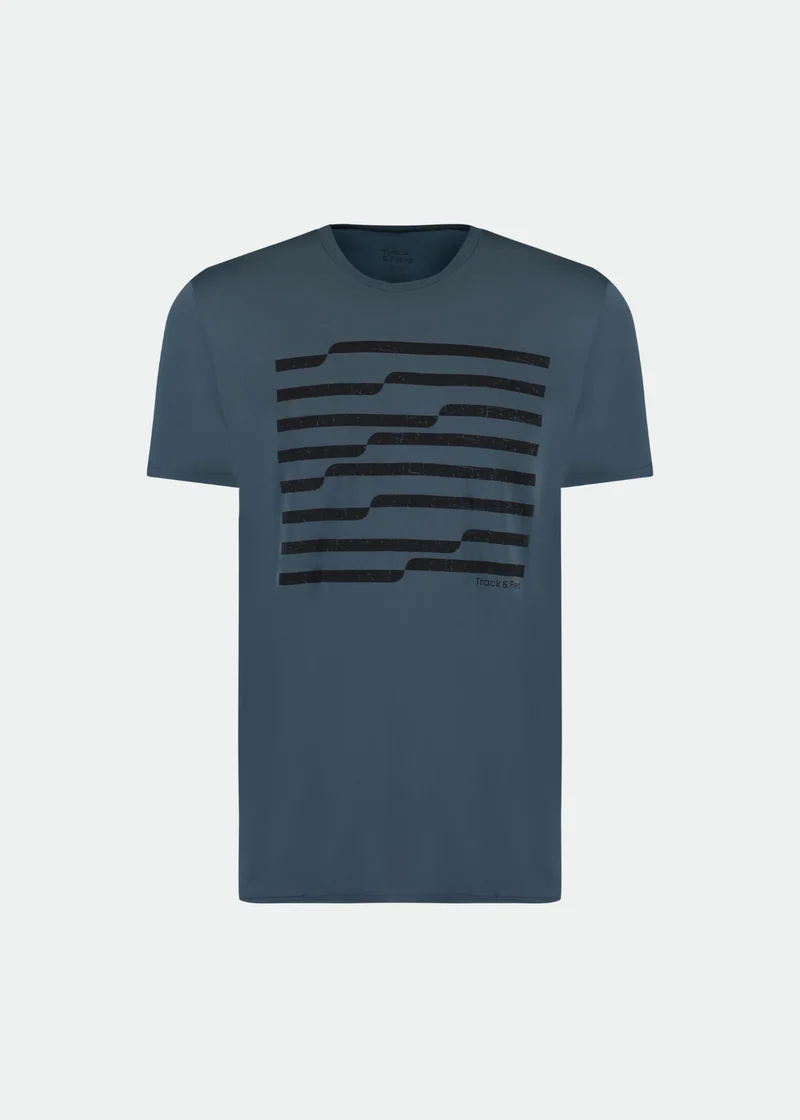 T-Shirt Homem Manga Curta Thermodry Littografia