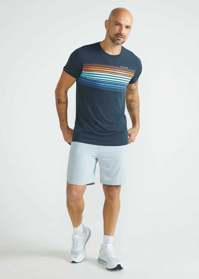 T-shirt Homem Manga Curta Thermodry Listra