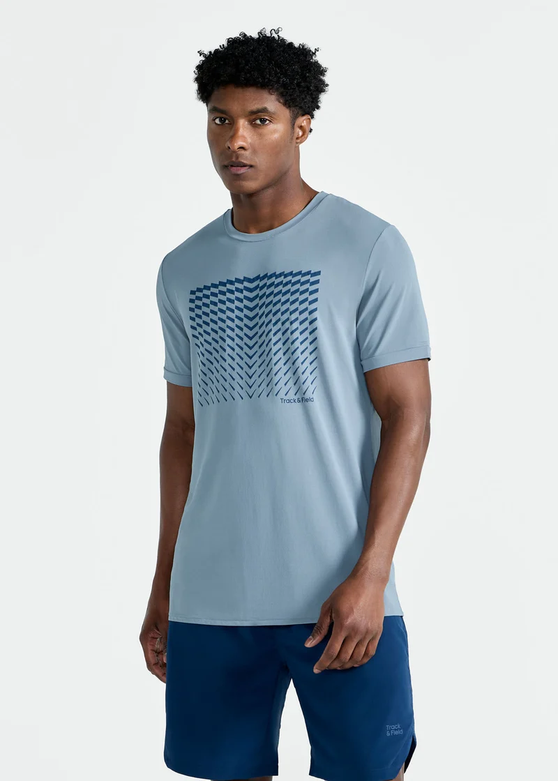 T-Shirt Homem Manga Curta Thermodry Movimento