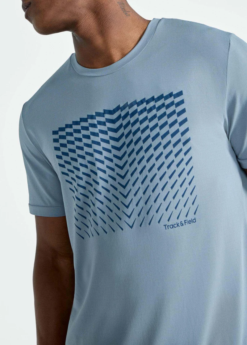T-Shirt Homem Manga Curta Thermodry Movimento