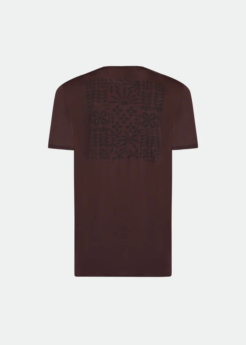 T-Shirt Homem Manga Curta Thermodry Mural