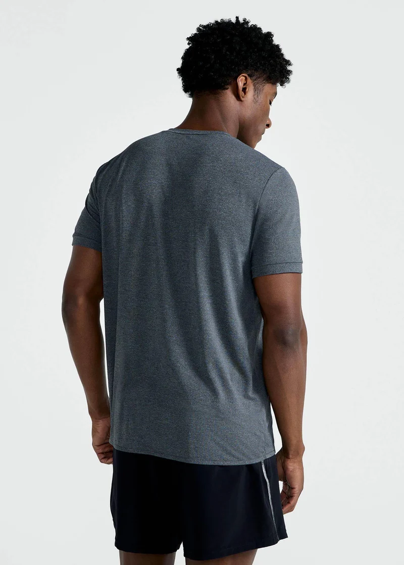 T-Shirt Homem Manga Curta Thermodry Running