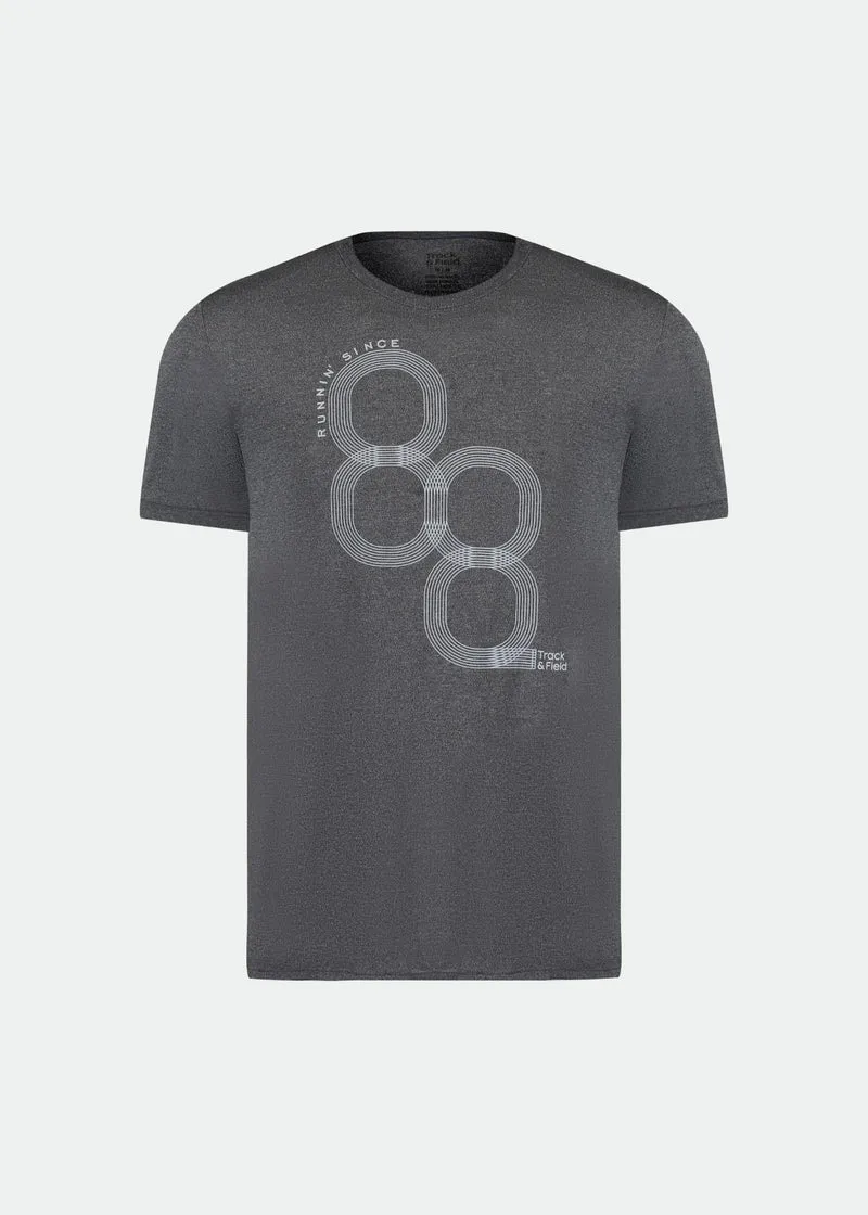 T-Shirt Homem Manga Curta Thermodry Running