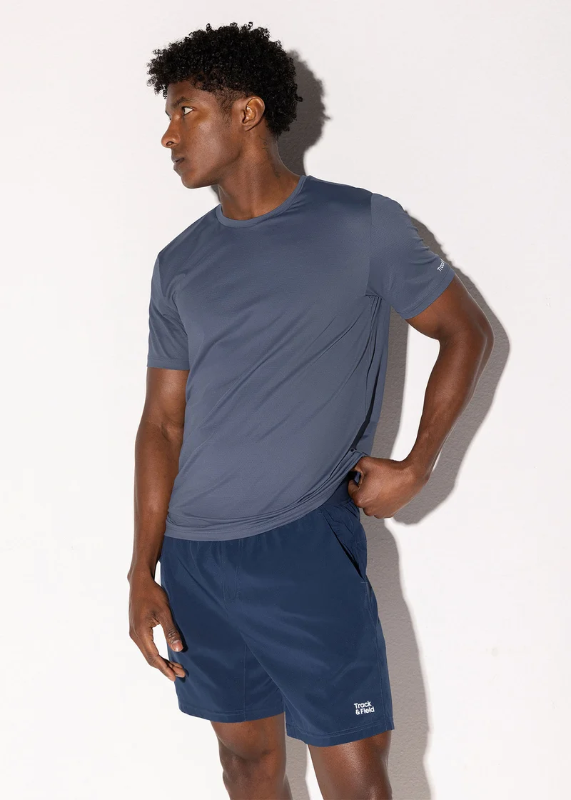 T-Shirt Homem Manga Curta Uv Mesh