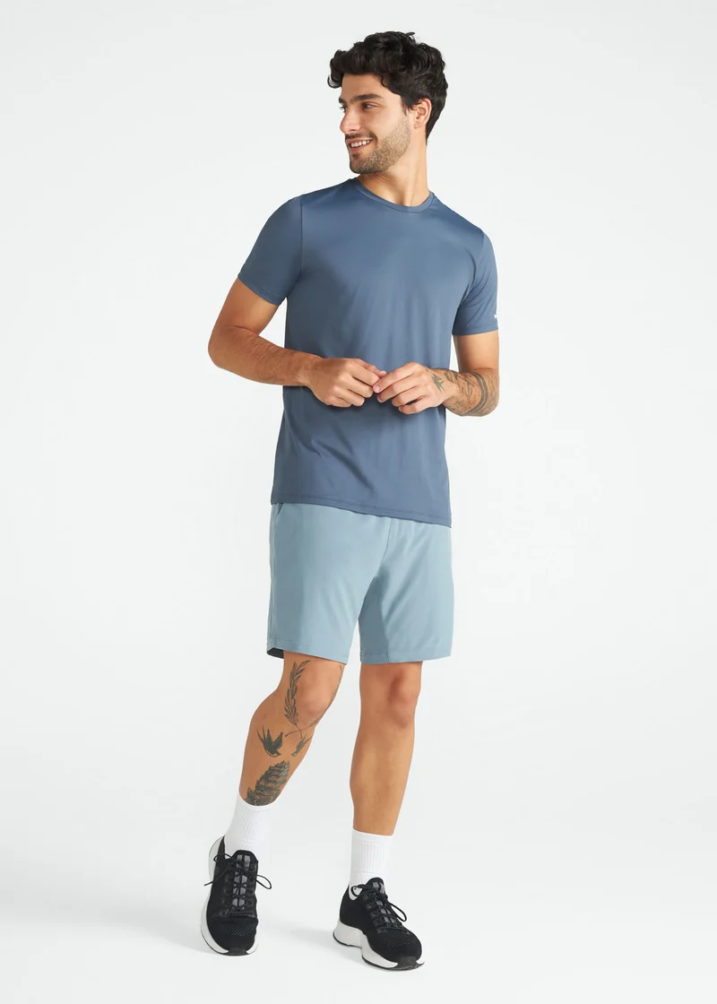T-Shirt Homem Manga Curta Uv Mesh
