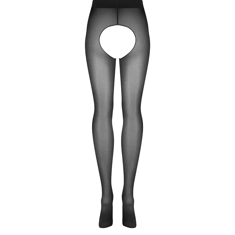 Collants semi-transparents audacieux inscription moderne pour femmes confiantes