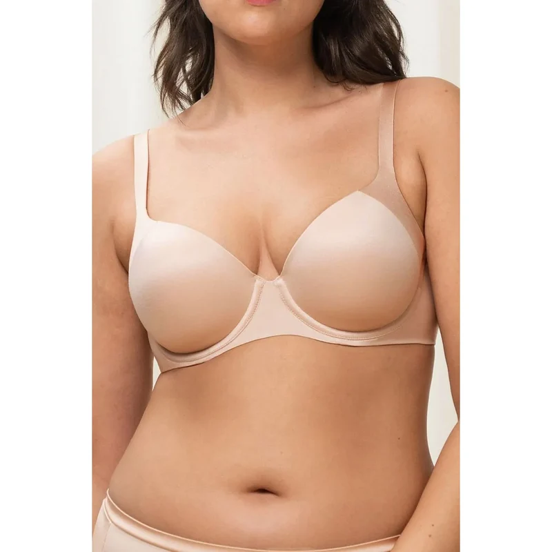 Soutien-gorge rembourré lisse invisible confort quotidien femmes modernes