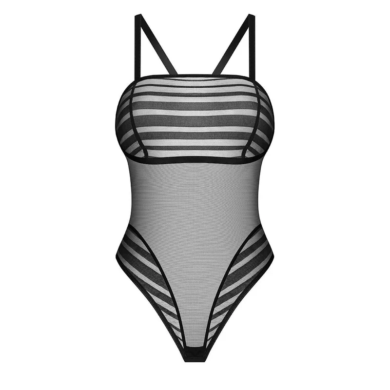 Body Lune Bellis moderne élégant maille géométrique ajustée confort femme