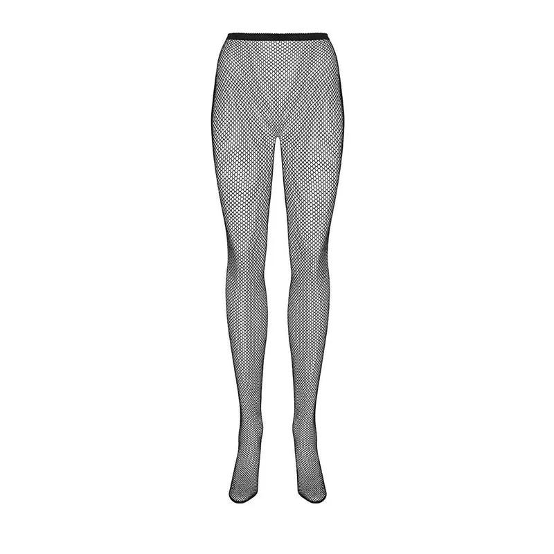 Collant filet S233 élégant audacieux découpe fesses découvertes style sensuel féminin