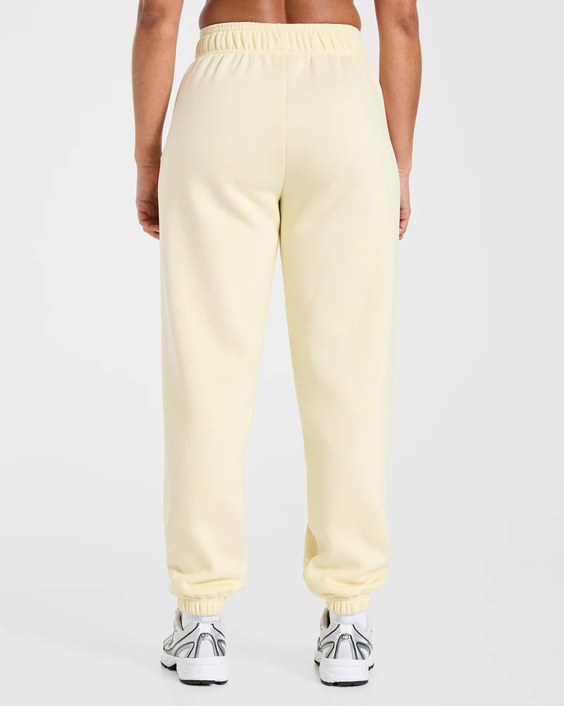 Varsity 2.0 Oversized Joggers - Butter Jaune