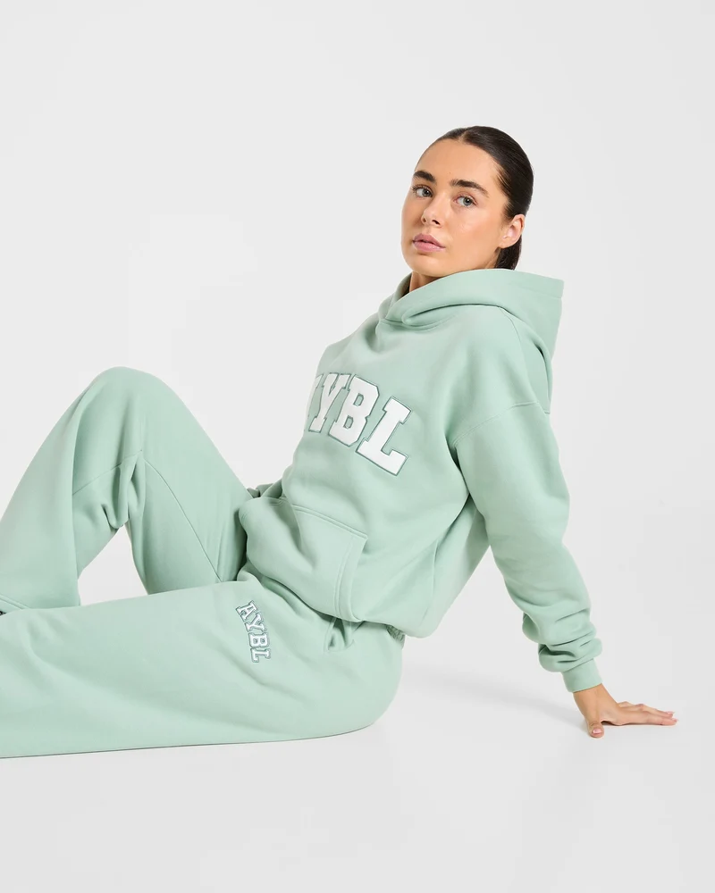 Varsity 2.0 Oversized Joggers - Sage Vert