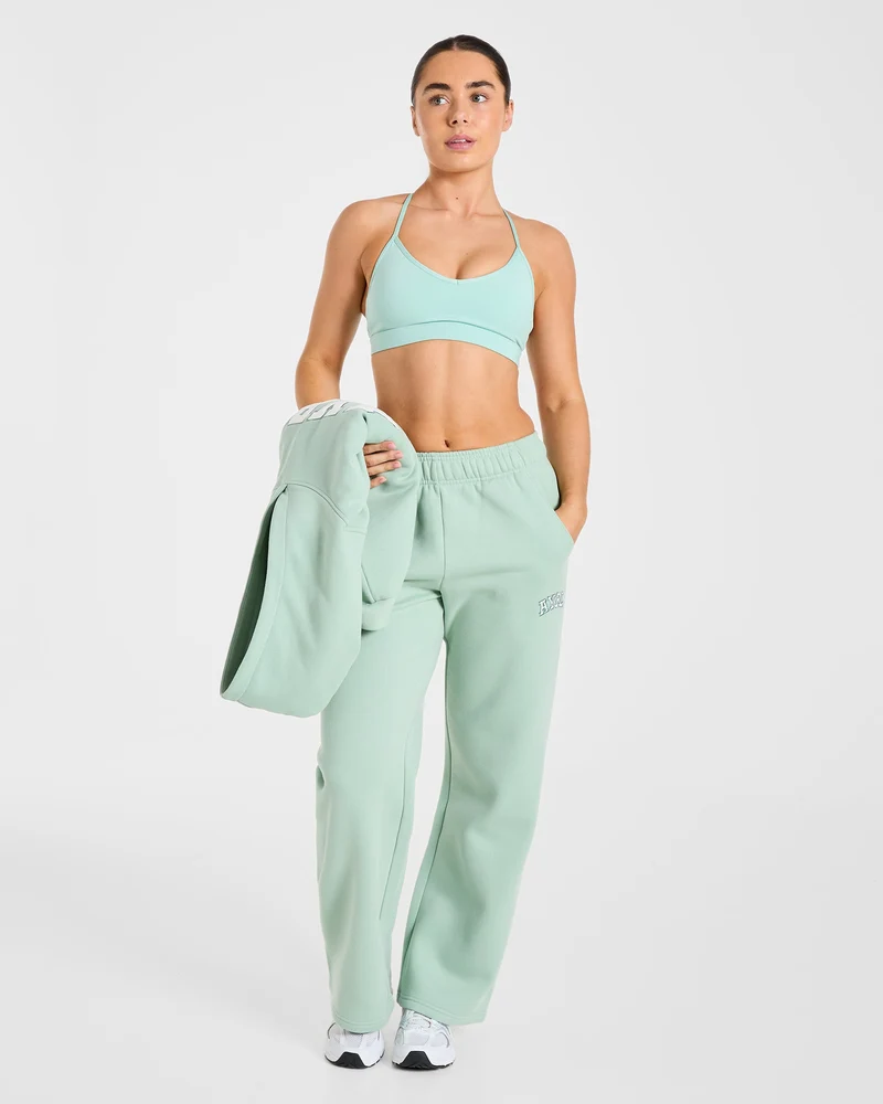 Varsity 2.0 Oversized Joggers - Sage Vert