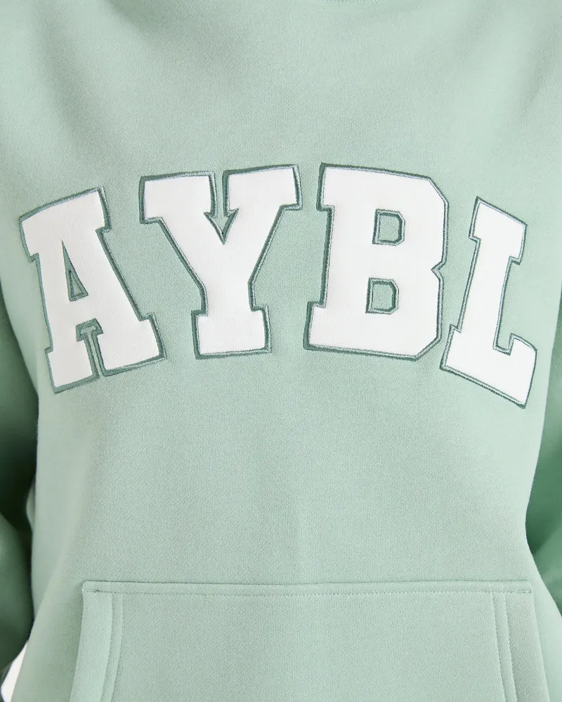 Varsity 2.0 Oversized Hoodie - Sage Vert