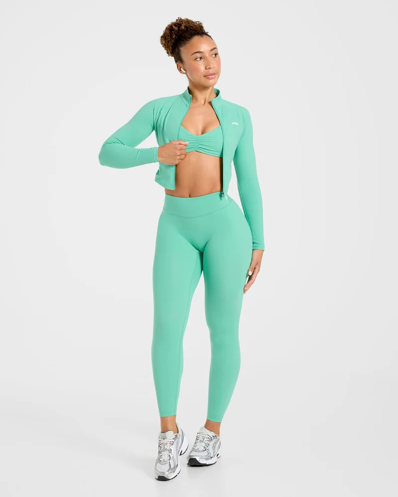 Physique Zip Up Jacket - Summer Vert