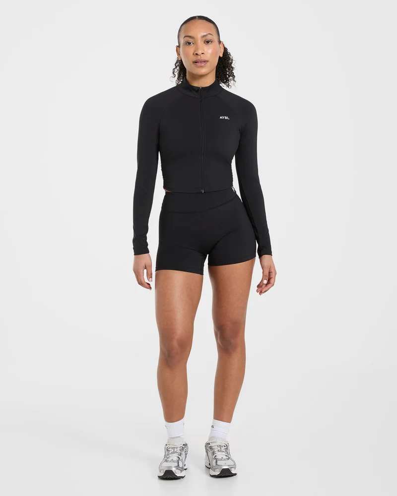 Physique Zip Up Jacket - Noir